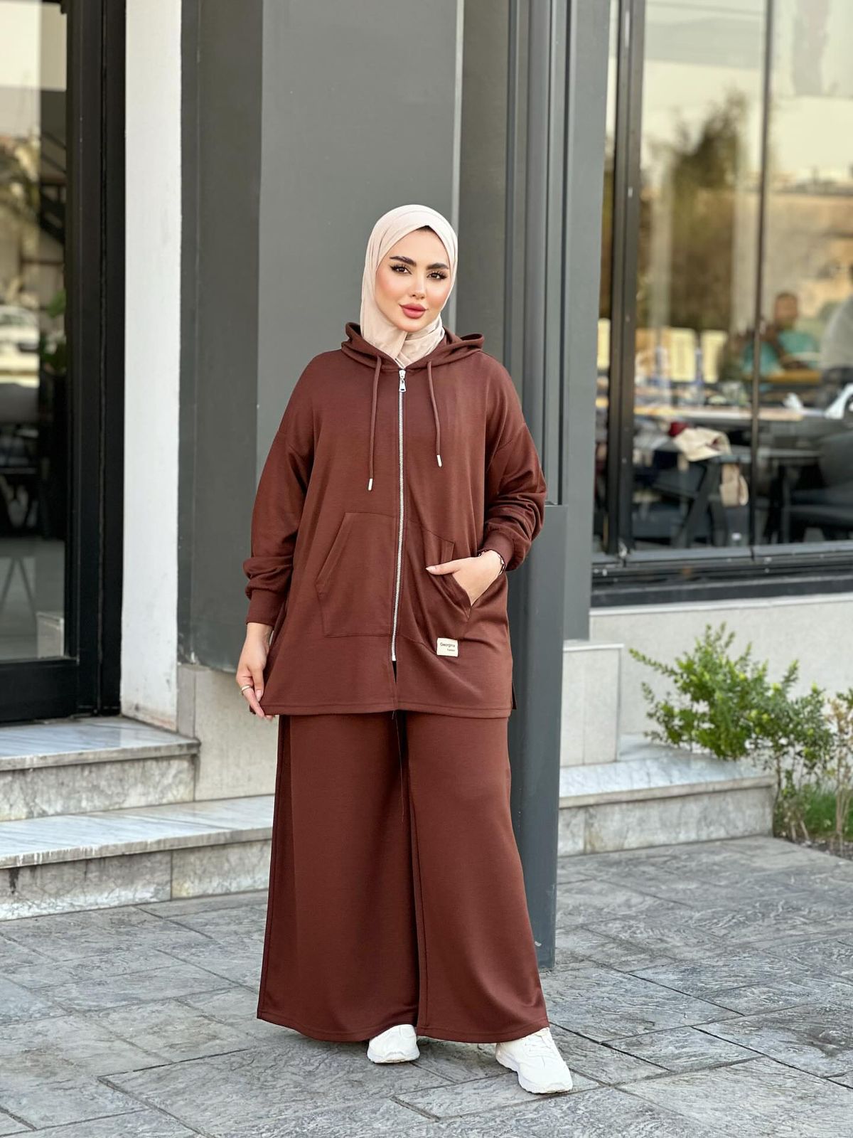 Ensemble Montoni avec capuche